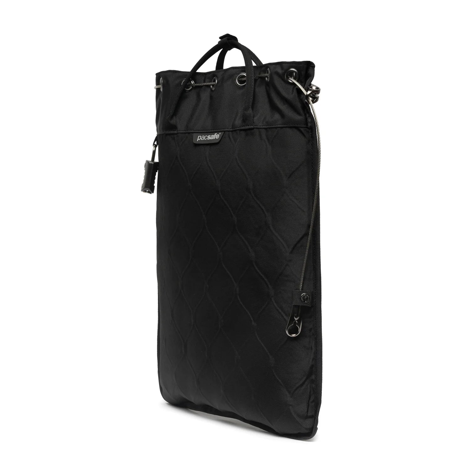 Pacsafe Travelsafe® 12L GII Anti-Theft Portable Safe - Secure Travel Lock Bag for Passport, Cash & Valuables - Perfect for Hotels, Beaches & Backpacking Trips