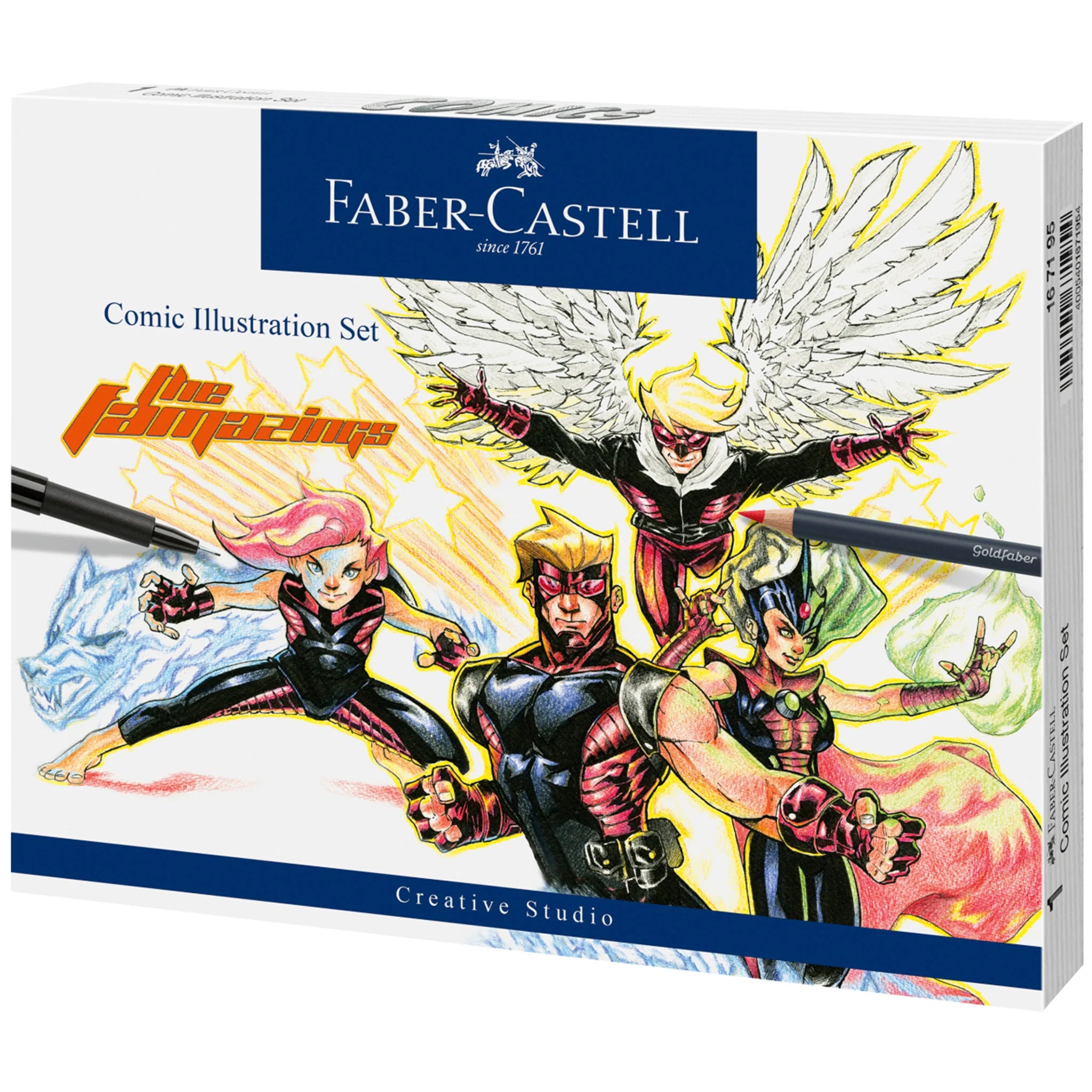 Professional Comic Illustration Kit - Complete Drawing Set for Artists & Beginners | Perfect for Sketching, Manga, and Digital Art