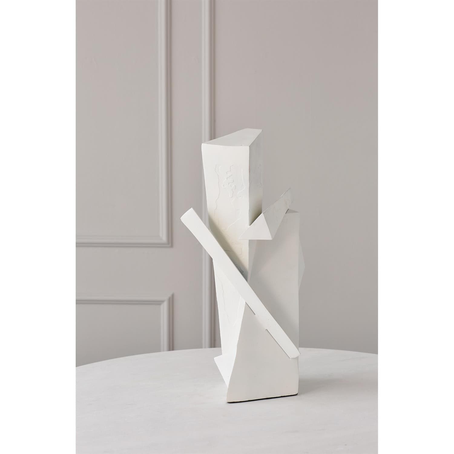 Large Angular Outcrop Sculpture - Modern Abstract Art for Home, Office & Garden Decor