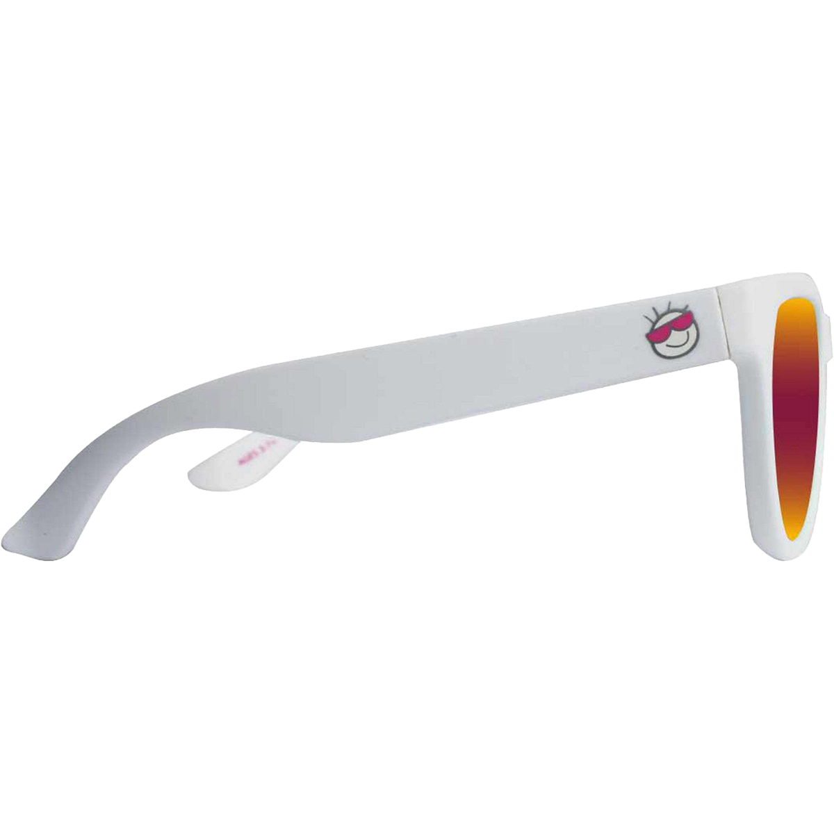 Classic (3-7) Pearl White & Polarized Rose Gold Sunglasses - UV Protection for Outdoor Sports, Driving & Fashion