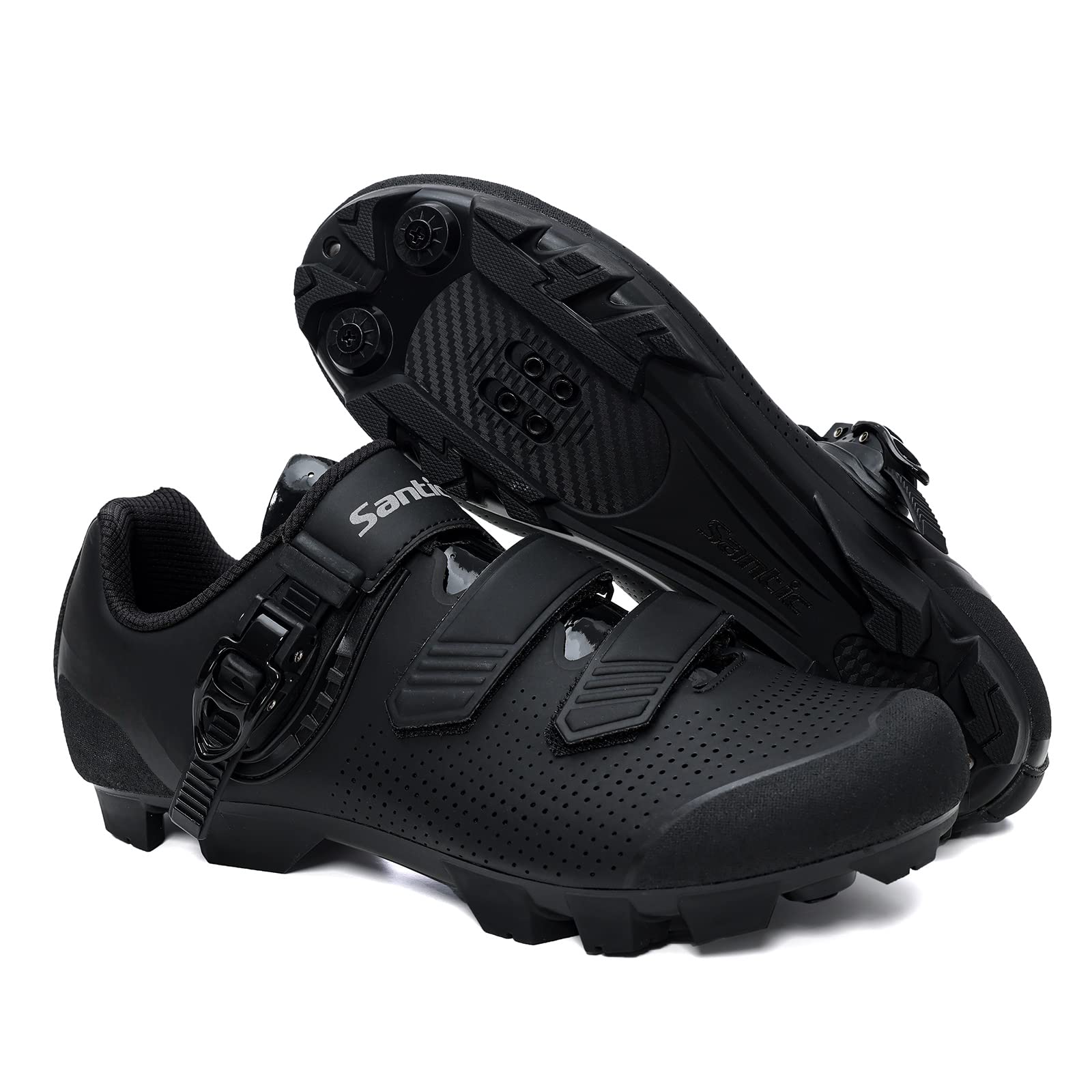 Santic SPD Mountain Bike Shoes - Men's & Women's MTB Cycling Shoes for Road & Trail Riding | Perfect for Commuting, Training & Outdoor Adventures