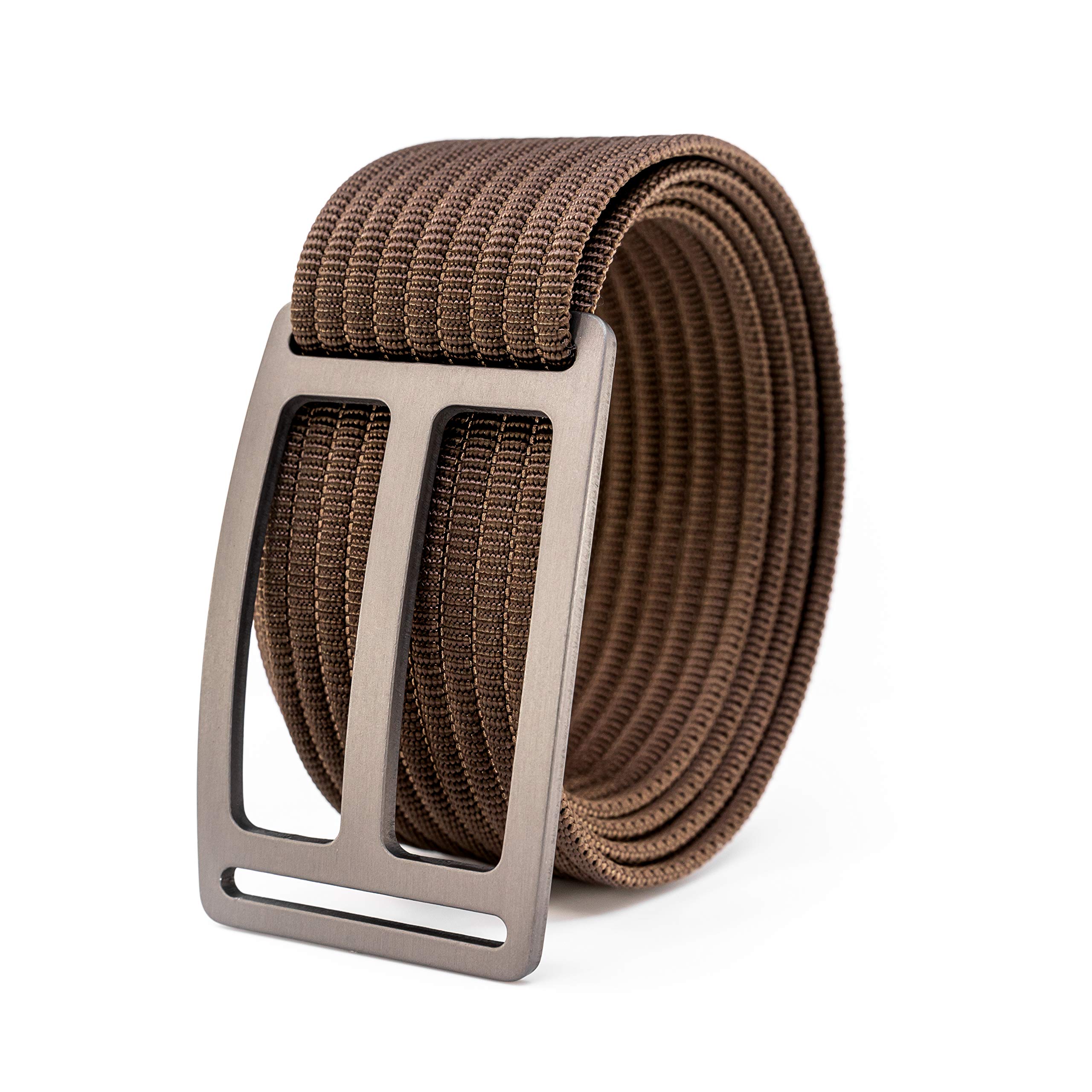 GRIP6 Horizon Ultralight No-Hole Tactical Belt – Durable Nylon Belt with T6061 Aluminum Buckle for Men & Women, Perfect for Work, Golf, Casual, Outdoor, and Travel Use