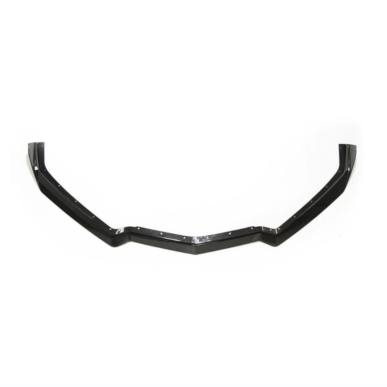 C8 Corvette Front Lip Spoiler Splitter - 5VM Style Carbon Fiber ABS Painted Front Bumper Body Kit for 2020-2024 Chevy Corvette C8 | Enhances Aerodynamics & Sporty Look for Street Racing & Car Shows