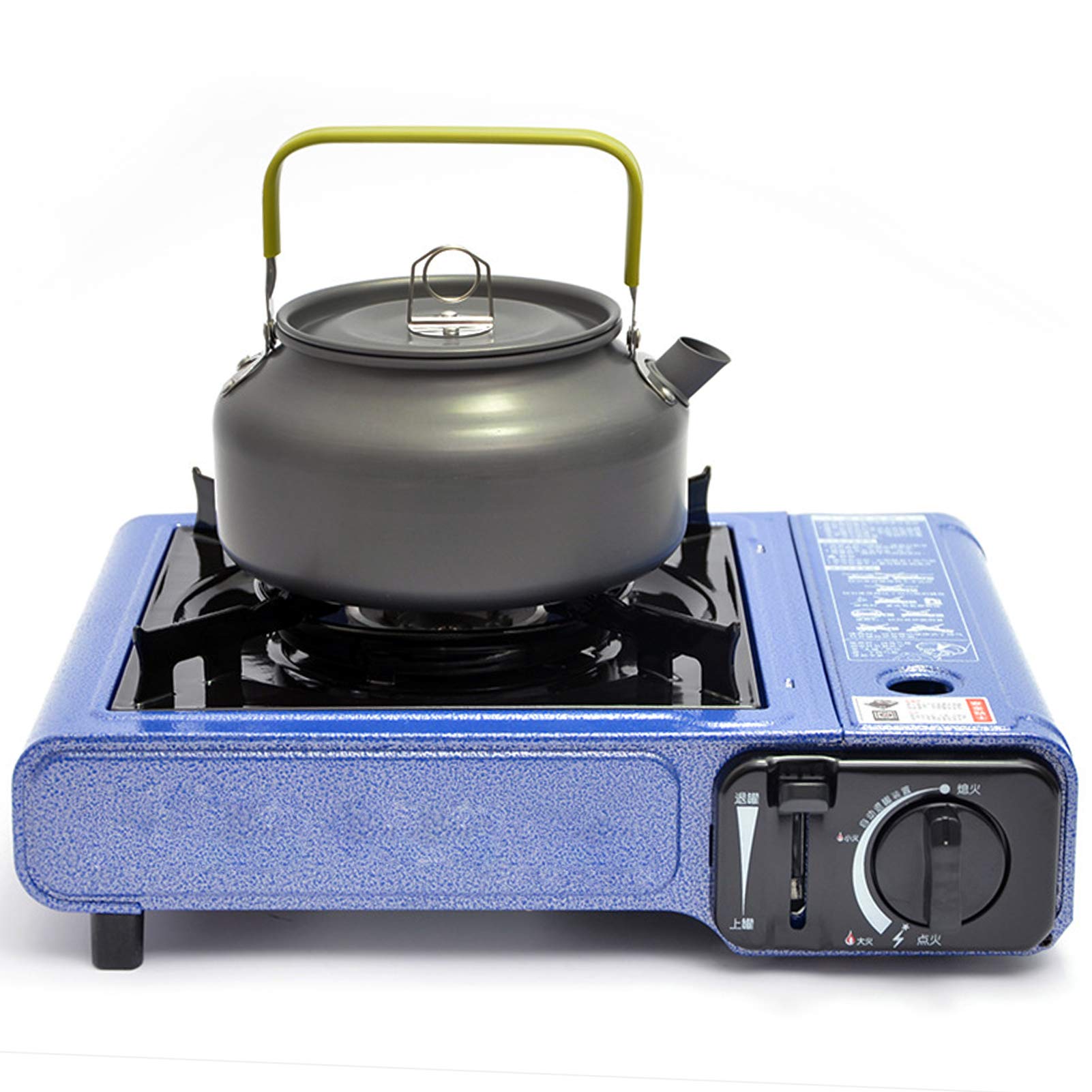 1.2L Lightweight Aluminum Alloy Camping Kettle with Carry Bag - Portable Water Pot for Outdoor Adventures, Hiking, Fishing & Cycling - Perfect for Boiling Water in Wilderness & Backpacking Trips
