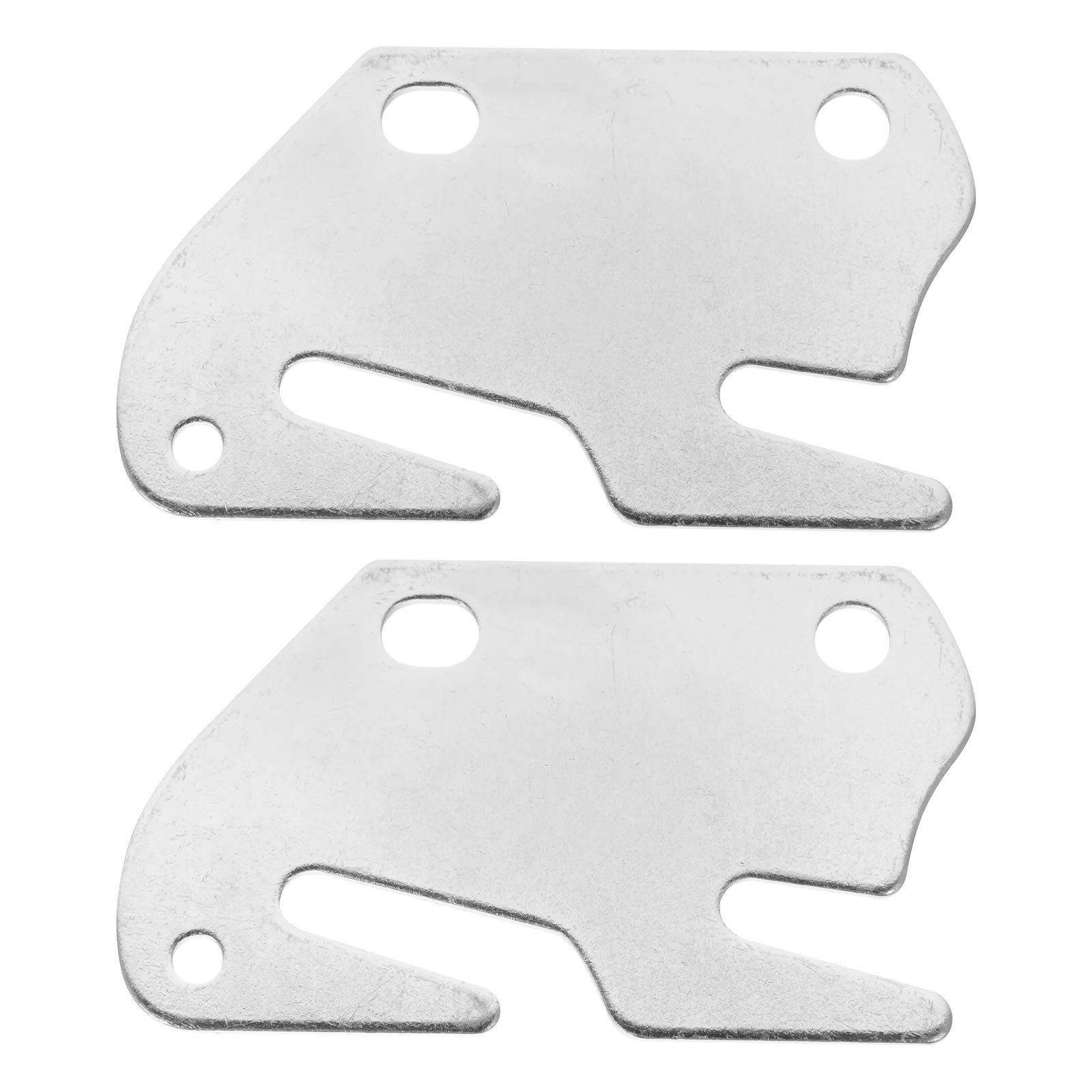 BESPORTBLE 2-Pack Wooden Bed Rail Brackets - Heavy Duty Bed Frame Hooks & Support Plates - Universal Bed Accessories for Home Decor & Furniture Stability (Ideal for King/Queen/Full Size Beds)