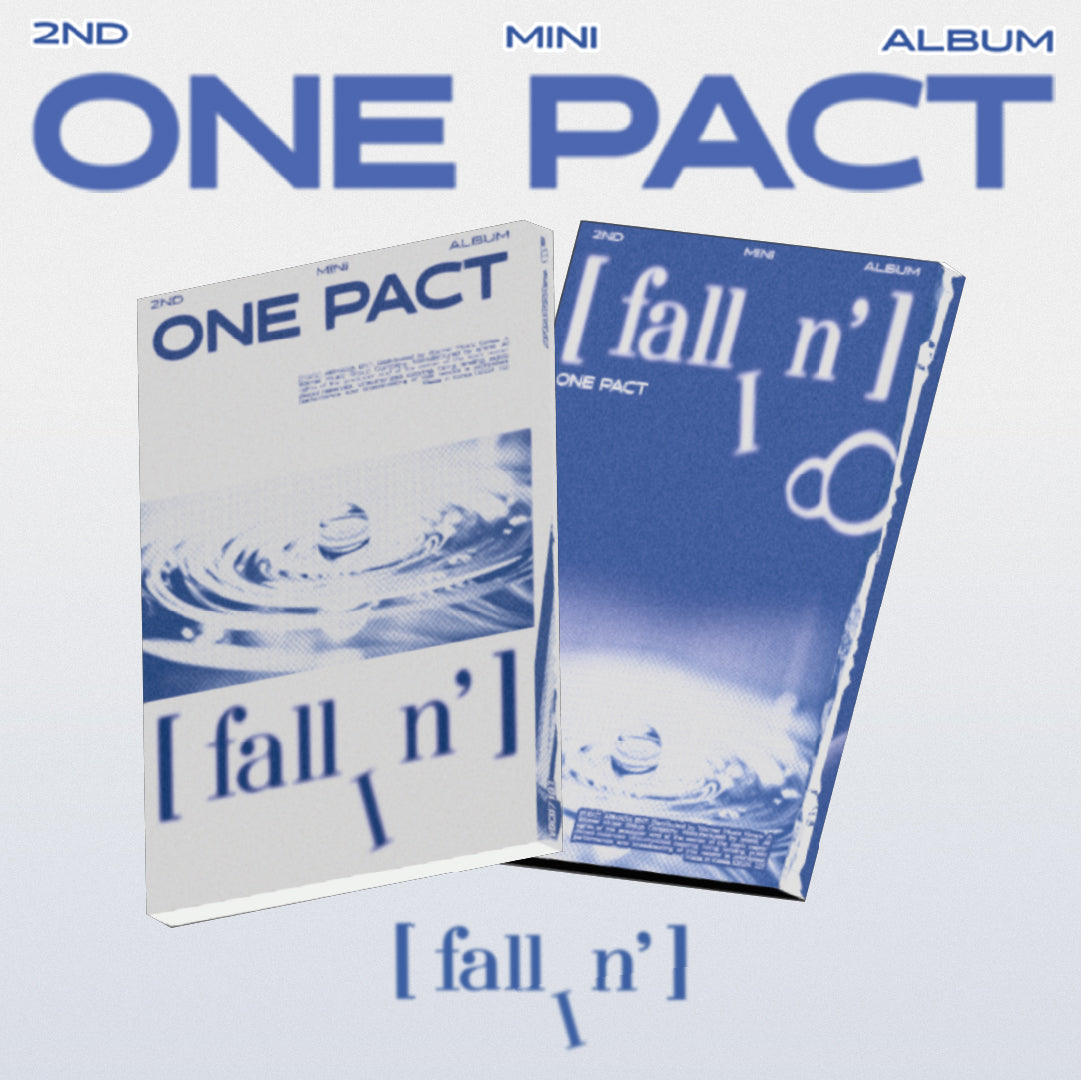 ONE PACT 2ND MINI ALBUM 'FALLIN' - K-Pop Music CD with Photobook & Poster - Perfect for K-Pop Fans, Collectors and Gift Giving