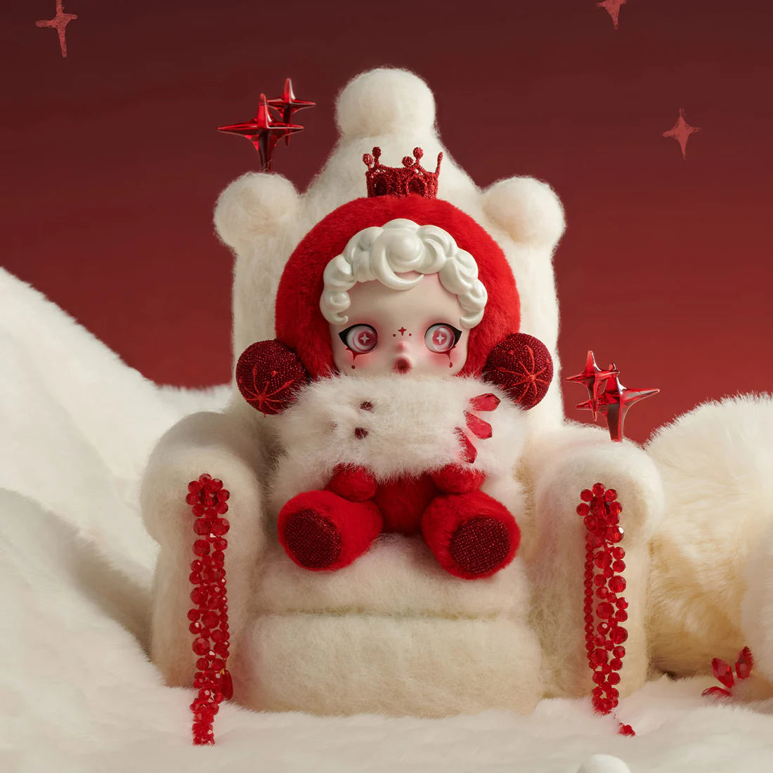 SKULLPANDA Winter Symphony Series Plush Blind Box - Cute Collectible Stuffed Animals for Anime Fans, Gift for Christmas & Birthday (Perfect for Home Decor, Office Display, and Surprise Gifts)