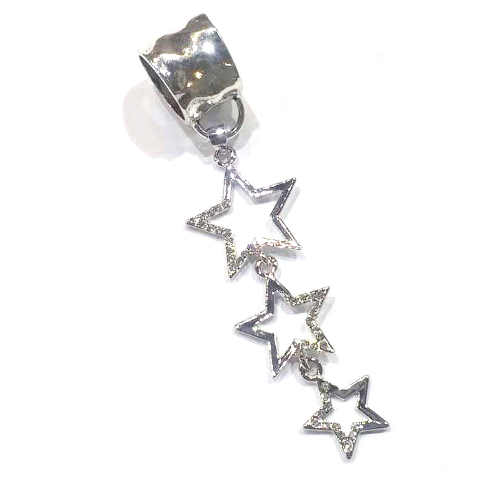 Elegant Trio of Stars Scarf Jewelry Set - Perfect for Women's Fashion Accessories, Gift Ideas & Special Occasions