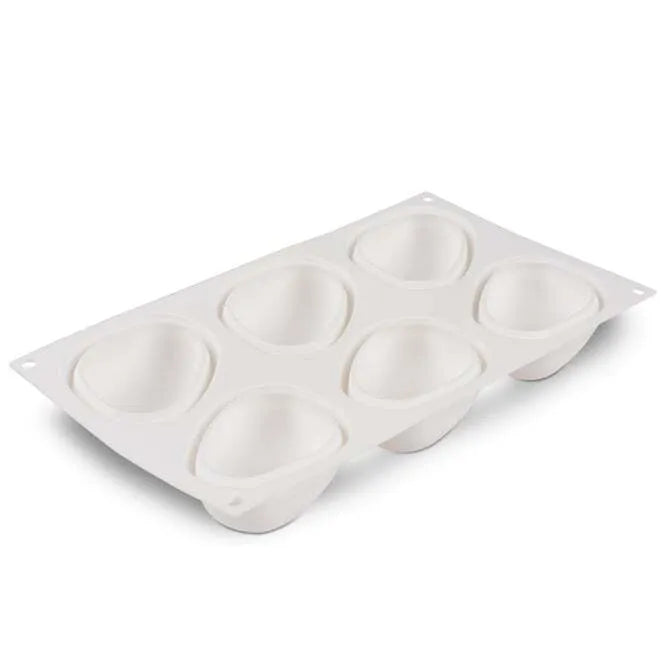 Nonstick Flexible Silicone Baking Mat - 6-Piece Quarter Sheet Pan Liner Set for Cookies, Pastries & Bread - Perfect for Home Bakers & Professional Kitchens