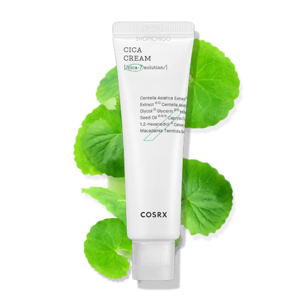 COSRX Pure Fit Cica Cream for Sensitive Skin - Korean Snail Mucin & Centella Asiatica Soothing Moisturizer - Perfect for Dry, Irritated Skin & Post-Procedure Care