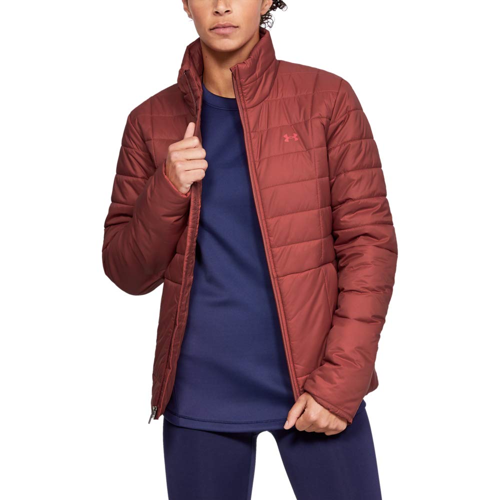 Under Armour Women's Insulated Winter Jacket - Lightweight Waterproof Windproof Coat for Running, Hiking & Outdoor Activities