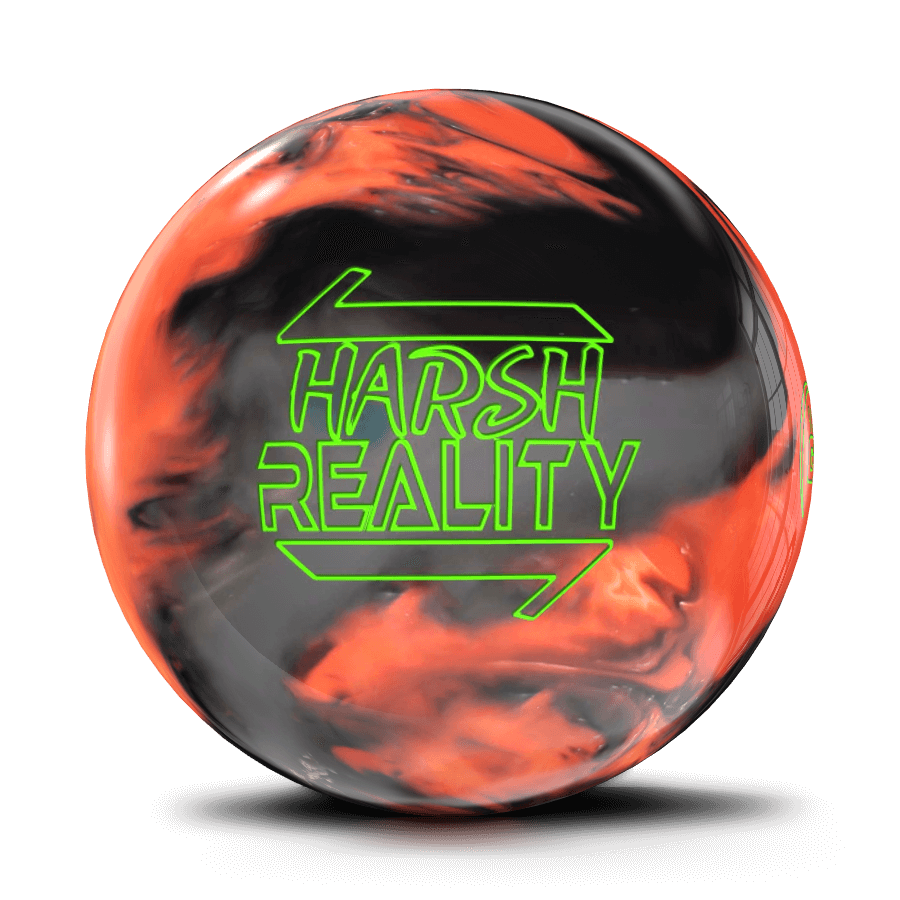900 Global Harsh Reality Pearl Bowling Ball - High Performance Reactive Resin for Hook Potential | Perfect for Competitive Bowlers & League Play on Medium to Heavy Oil Lanes