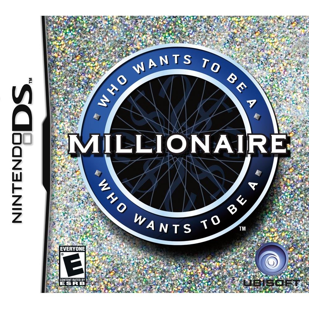 Who Wants to Be a Millionaire? Nintendo DS Game - Trivia Quiz Show Adventure for Family Game Night & Party Entertainment