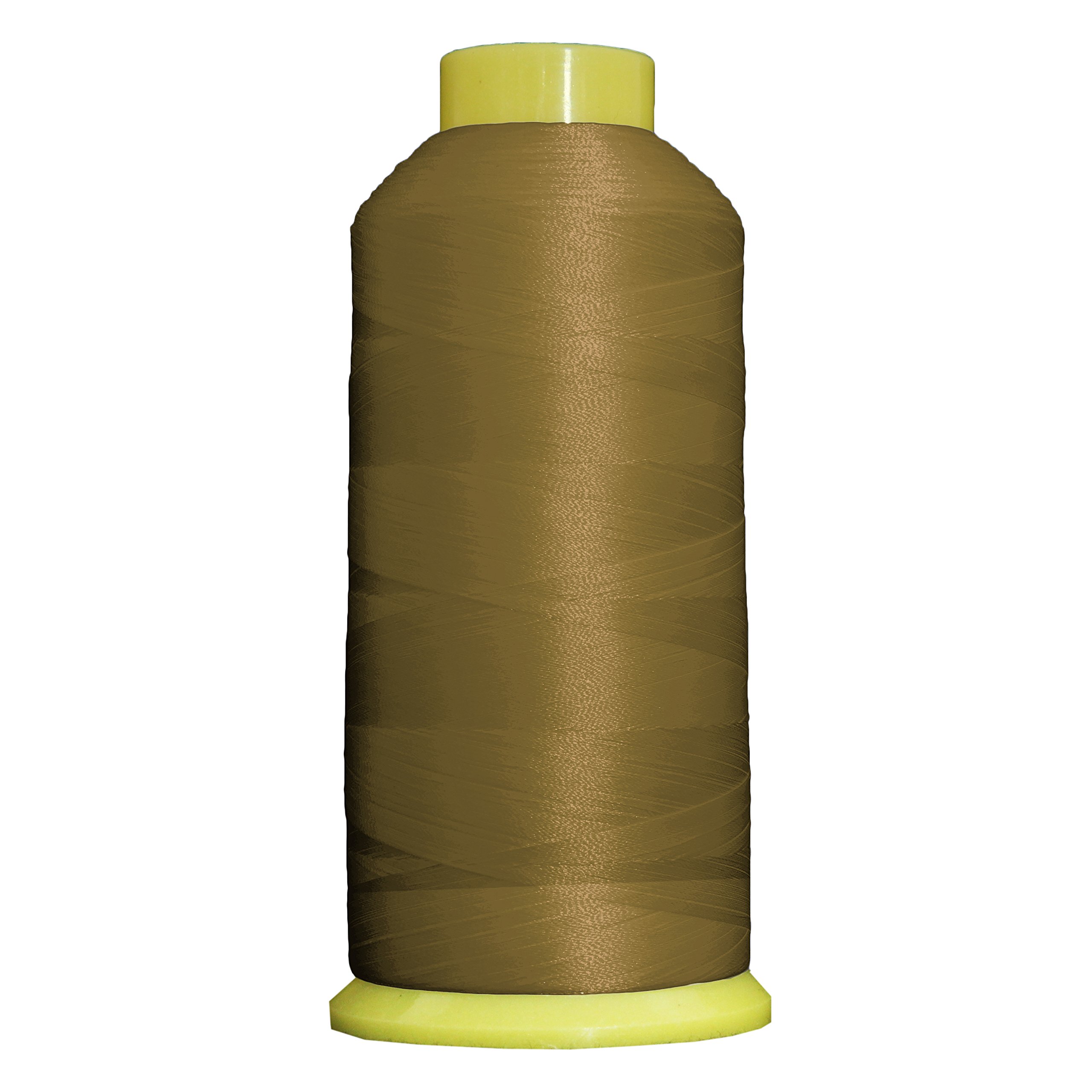 Threadart 5000m Polyester Machine Embroidery Thread Cones - 40wt (5500 Yards) | Compatible with Janome, Bernina & Most Sewing Machines | No.175 Autumn Green | Perfect for Quilting, Embroidery & Professional Sewing Projects