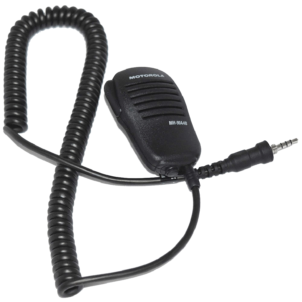 Motorola AAM24X501 Professional Speaker Microphone for Two-Way Radios - Clear Audio Communication for Security, Construction & Outdoor Activities