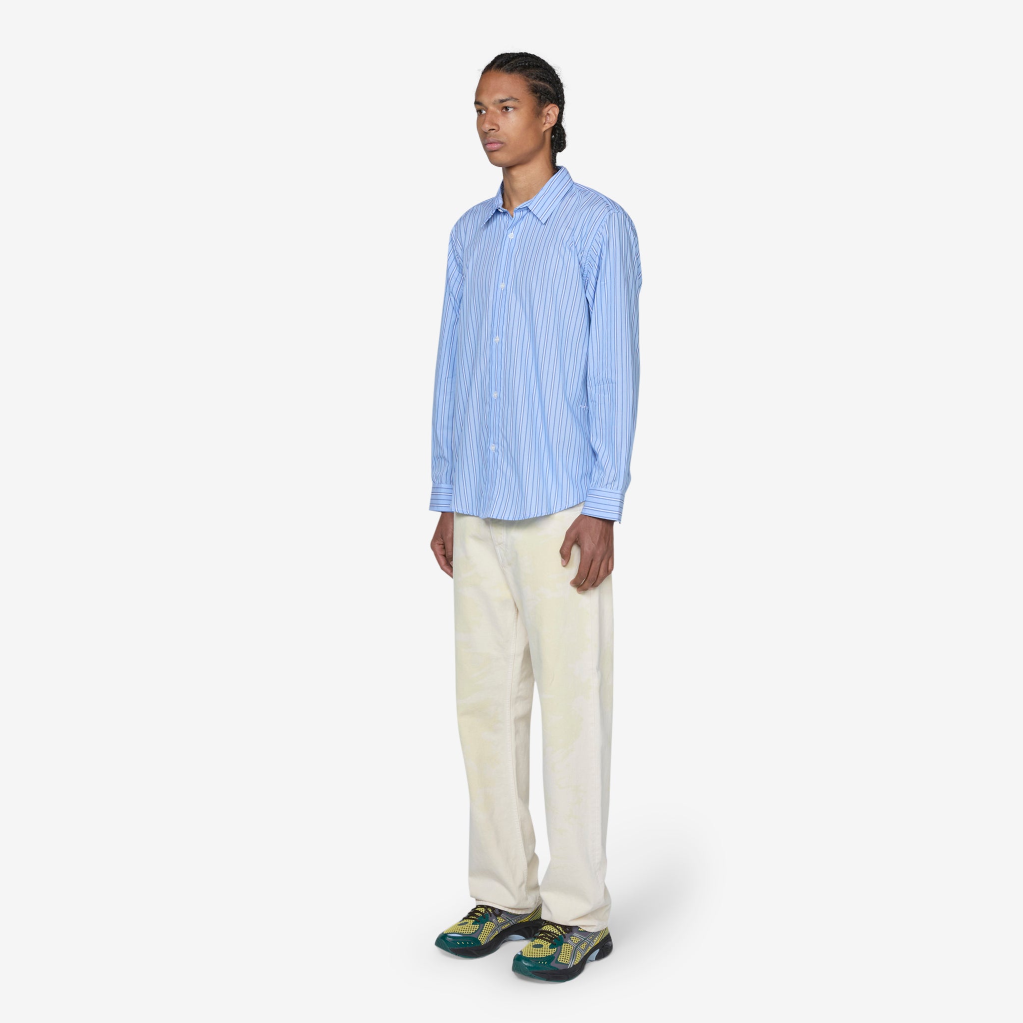 DRS Off-White Distressed Denim Jeans for Men - Trendy Ripped Skinny Jeans | Perfect for Casual Wear, Street Style & Night Out