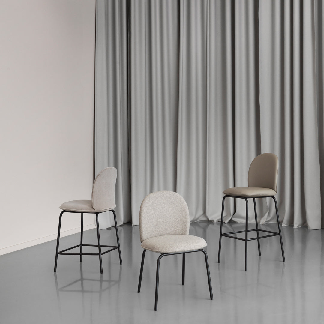 Premium Ace Counter Chair - Fully Upholstered Bar Stool for Kitchen Island, Breakfast Nook & Home Bar | Comfortable & Stylish Seating Solution