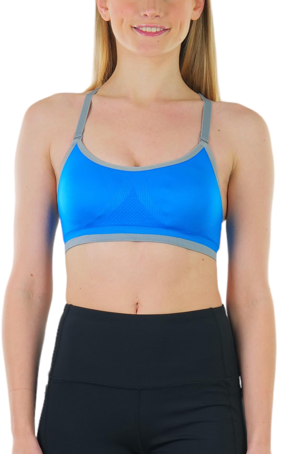 ToBeInStyle Women's Seamless Wire-Free Sports Bras & Bralettes - Supportive Comfort for Yoga, Gym & Everyday Wear