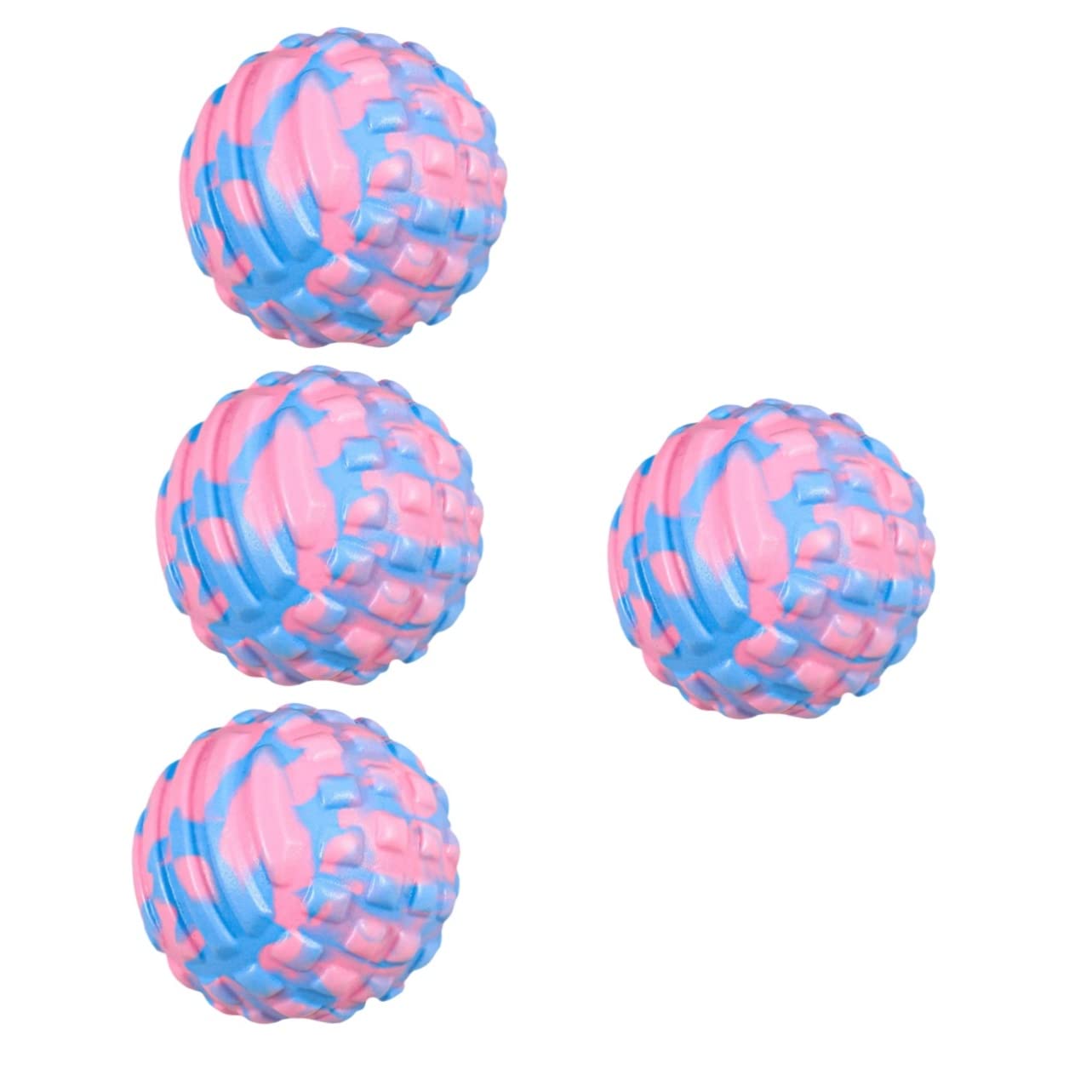CLISPEED 2-Pack Massage Balls for Yoga, Fitness & Foot Relief - EVA Foam Therapy Balls for Myofascial Release, Muscle Recovery & Plantar Fasciitis Pain Relief - Perfect for Athletes, Runners & Office Workers