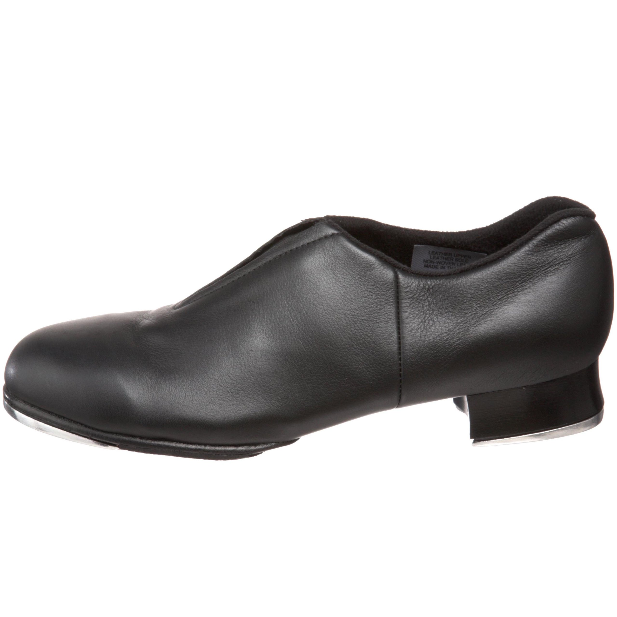Bloch Women's Tap-Flex Leather Slip-On Tap Shoes for Dance - Comfortable & Durable Jazz Shoes for Tap Dancing, Performances & Practice