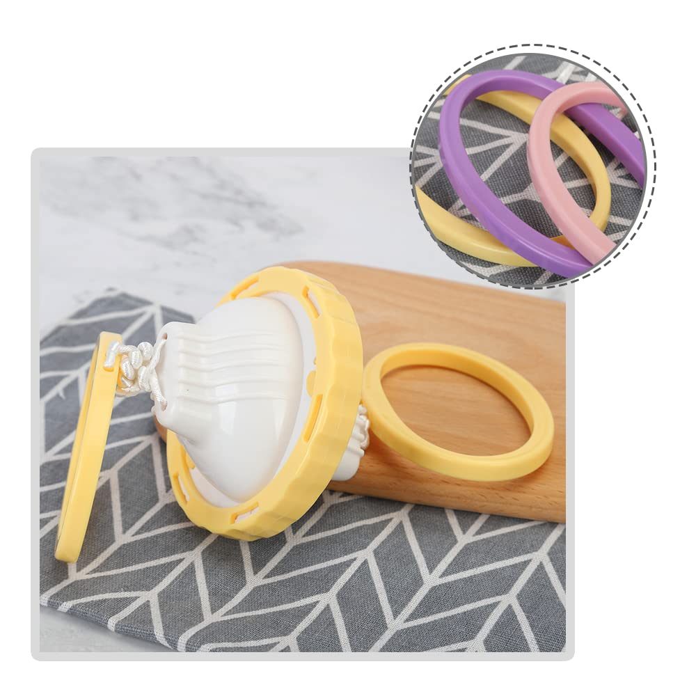 Golden Egg Maker - ABS Plastic Wind Bell Rotator, Hand-Pull Egg Scrambler for Perfectly Mixed Yolks & Whites | Kitchen Gadget for Baking, Cooking & Breakfast Prep
