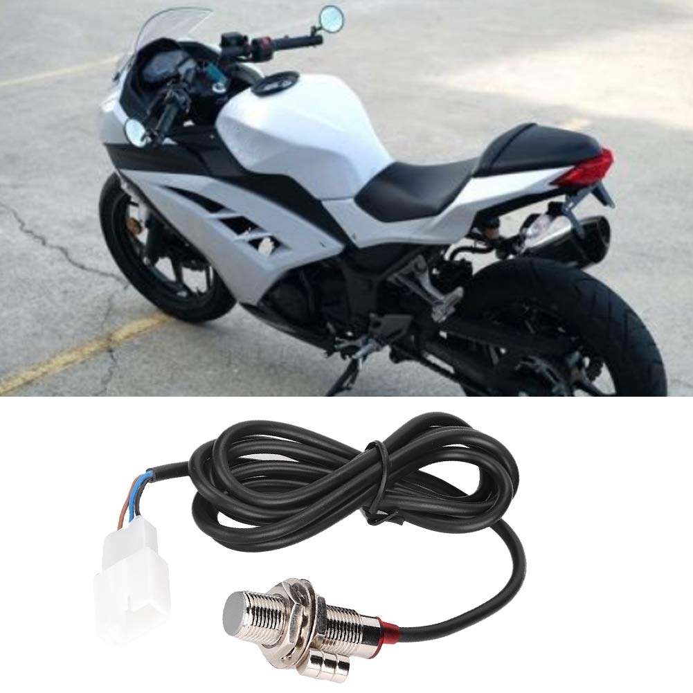 Aramox Motorcycle Speedometer Sensor Cable with 3 Magnets - Compatible with Digital Odometer & Speedometer - Perfect for Harley, Honda, Yamaha & More - Easy Installation for Accurate Speed Readings