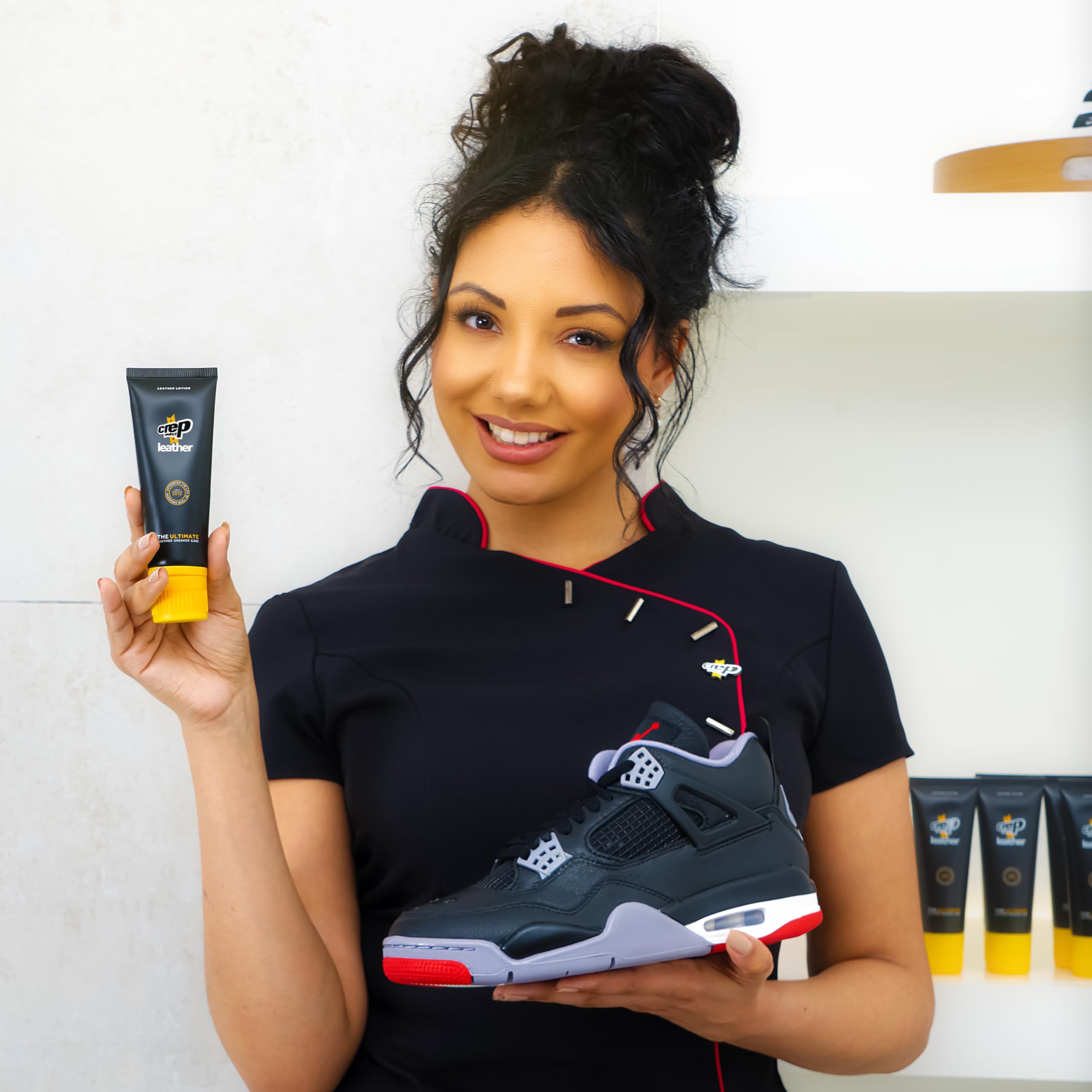 Crep Protect Leather Conditioner with UV Protection - Nourishing & Waterproof Shoe Care for Sneakers, Boots & Leather Goods | Repels Dust & Stains | Perfect for Daily Wear & Outdoor Activities