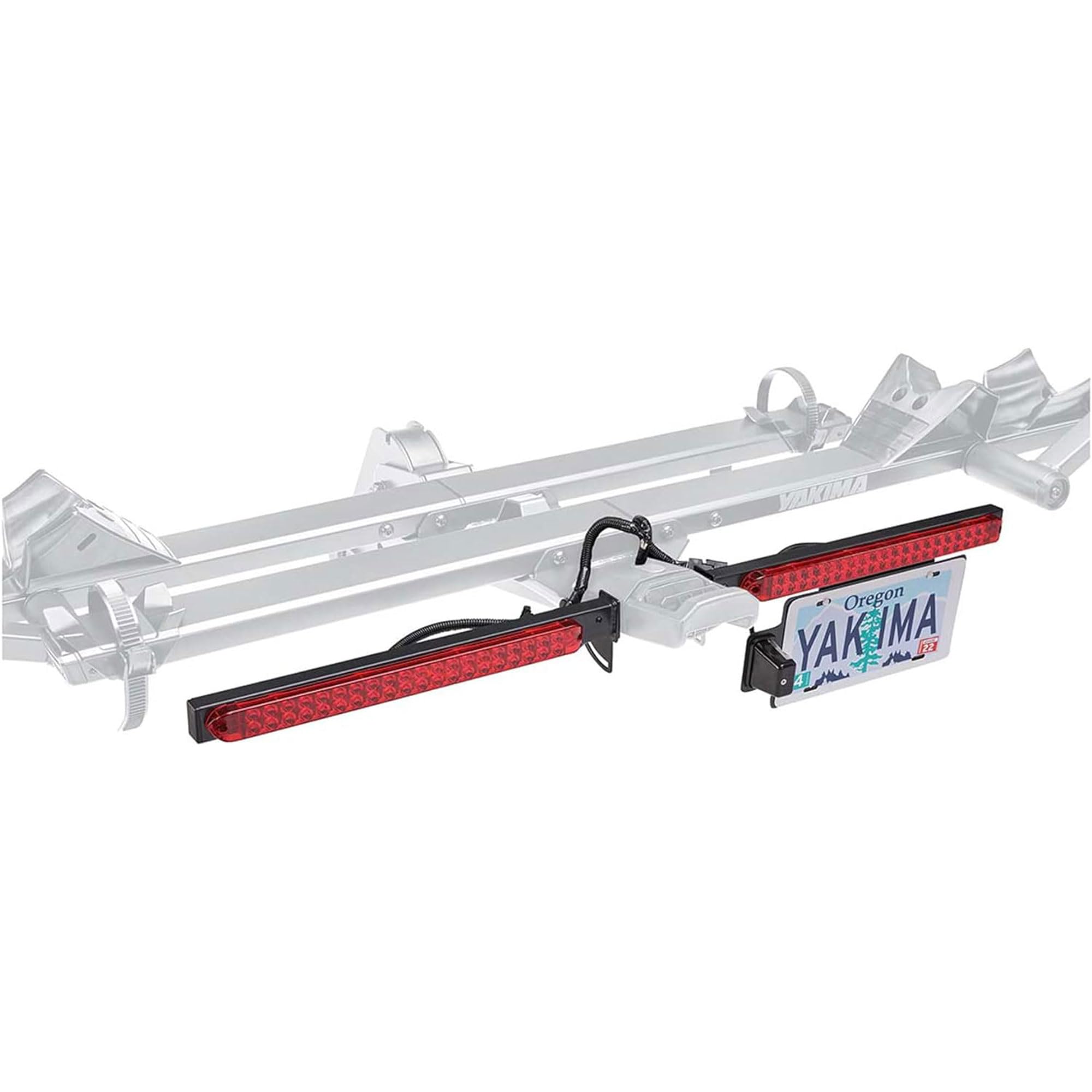 Yakima SafetyMate Lighting & Plate Kit - LED Lightbar & Taillights, Universal License Plate Mount for US & Canada Vehicles - Perfect for Off-Road Adventures & Nighttime Driving Safety