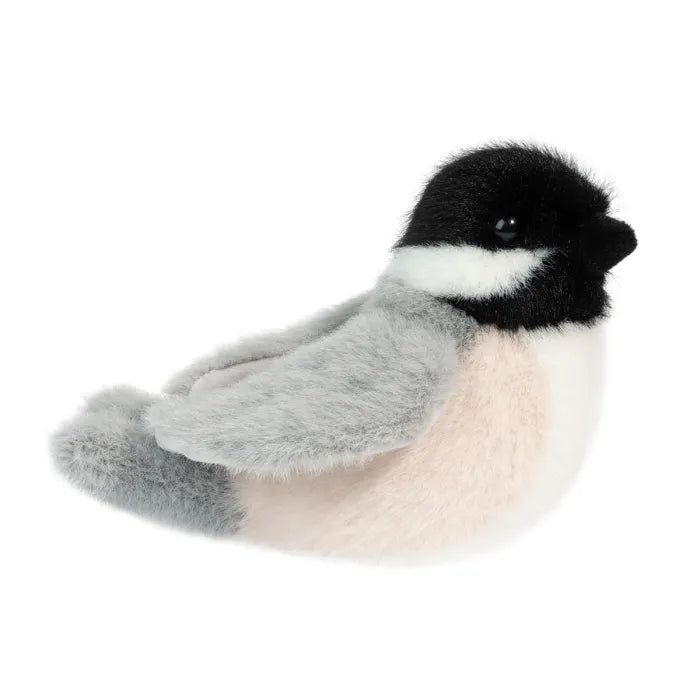 Chipper Chickadee - Adorable Handmade Wooden Bird Figurine for Home Decor, Gifts & Collectibles | Perfect for Christmas Ornaments, Shelf Displays & Nature-Themed Decorations