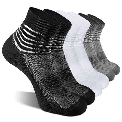 Black+white+dark Grey-3 Pairs