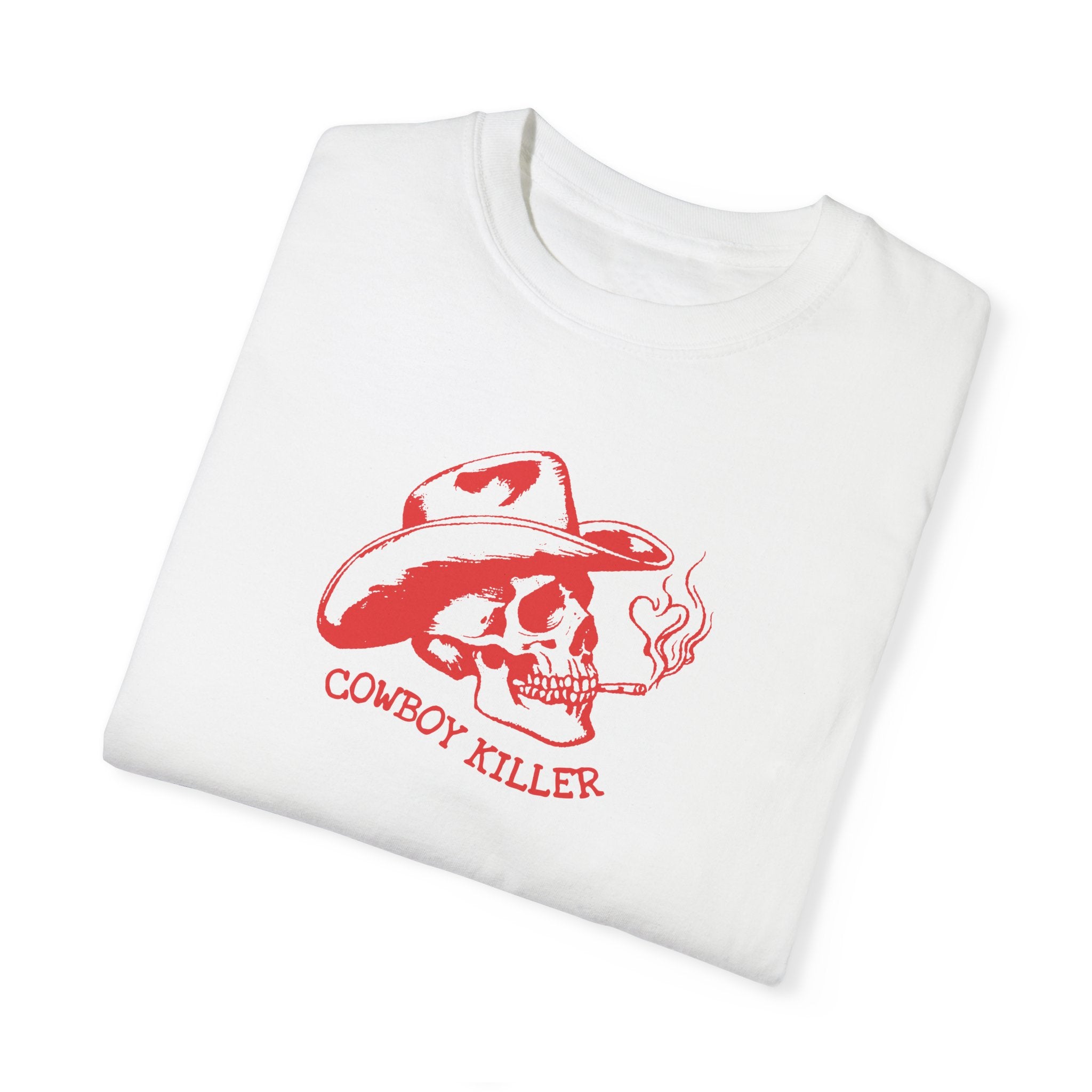 Vintage Cowboy Killer Graphic T-Shirt - Retro Western Style Tee for Men & Women - Perfect for Parties, Concerts, and Western Theme Events