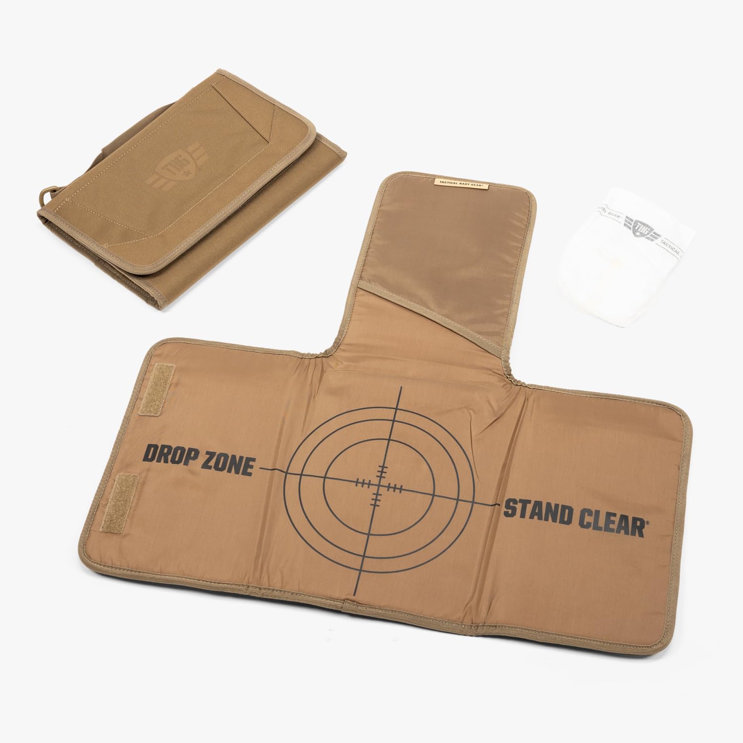 Tactical Diaper Backpack for Men - Military Style Baby Bag with Changing Pad, Coyote Brown - Perfect for Dads on the Go, Travel & Outdoor Adventures