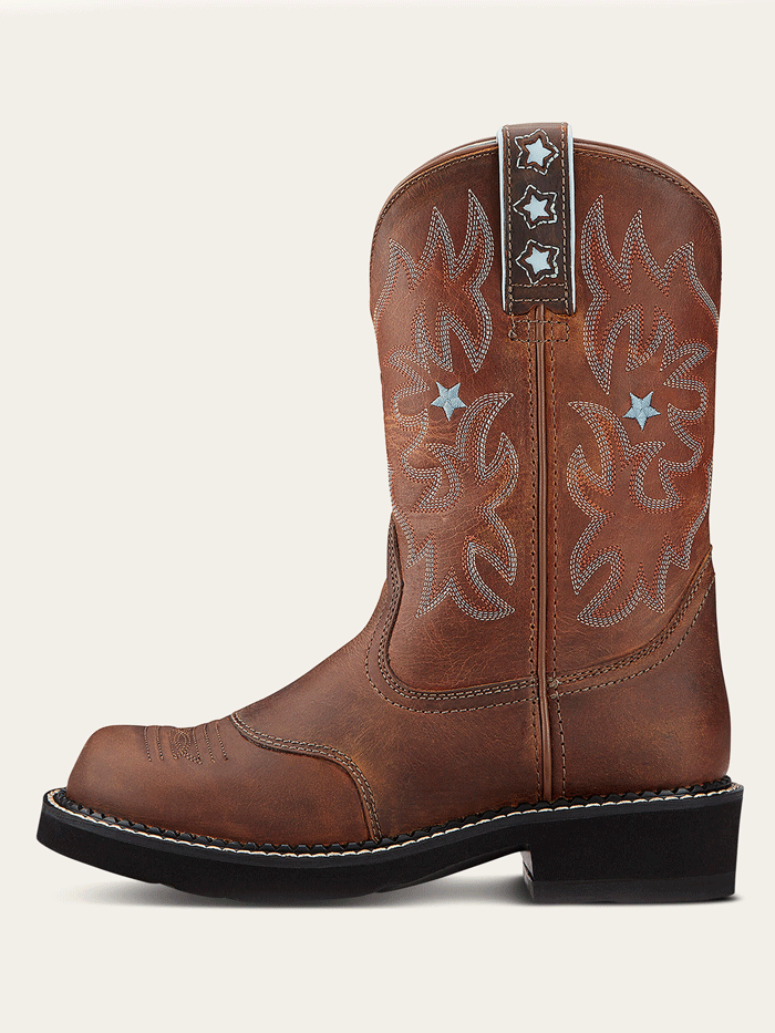 Ariat Women's Probaby Western Boot in Driftwood Brown - Comfortable Cowgirl Boots for Riding, Country Dancing & Everyday Wear