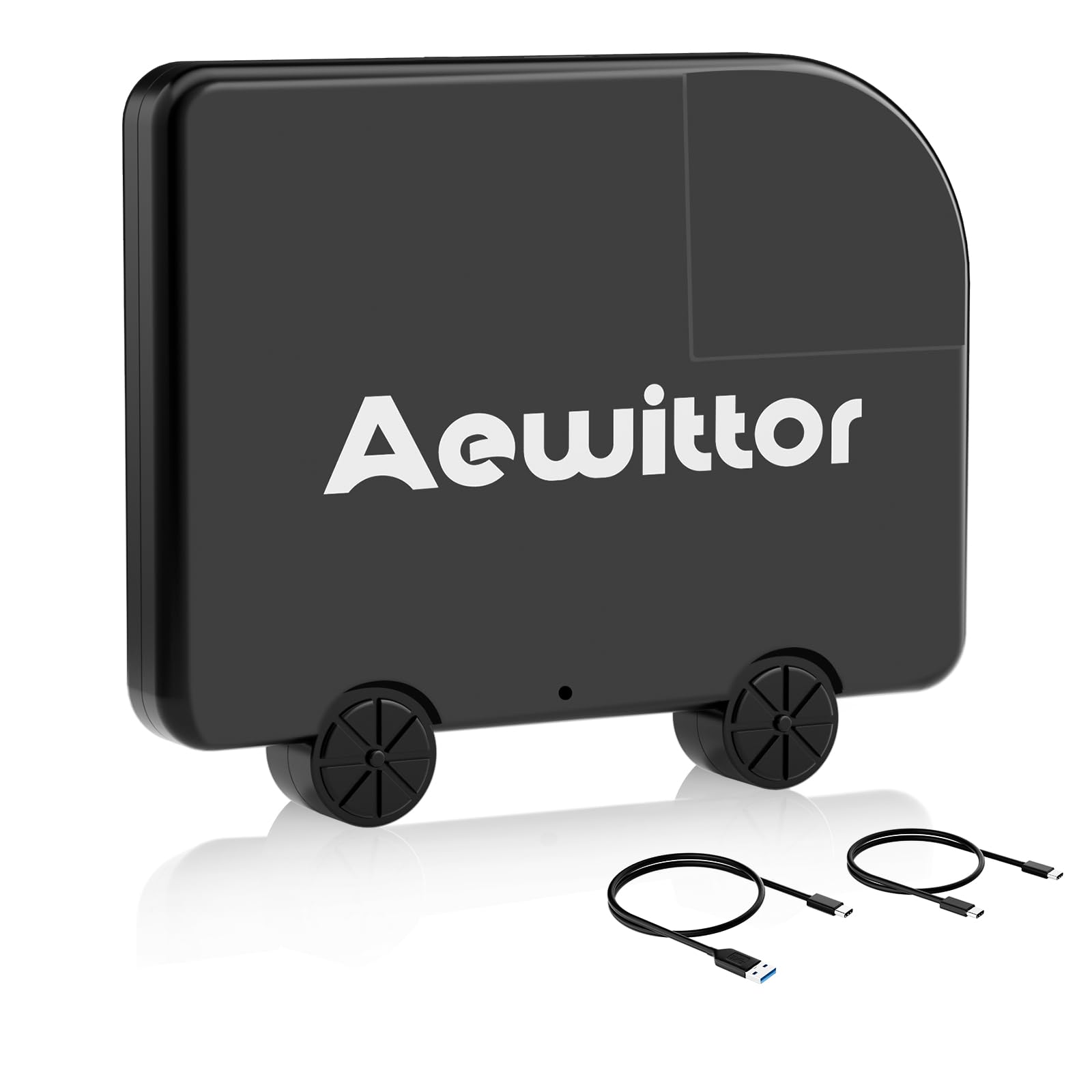 Aewittor Wireless CarPlay Adapter - Fast & Plug & Play, Converts Wired to Wireless CarPlay, Compatible with iPhone & Cars from 2016 - Perfect for Hands-Free Driving & Seamless Music Streaming