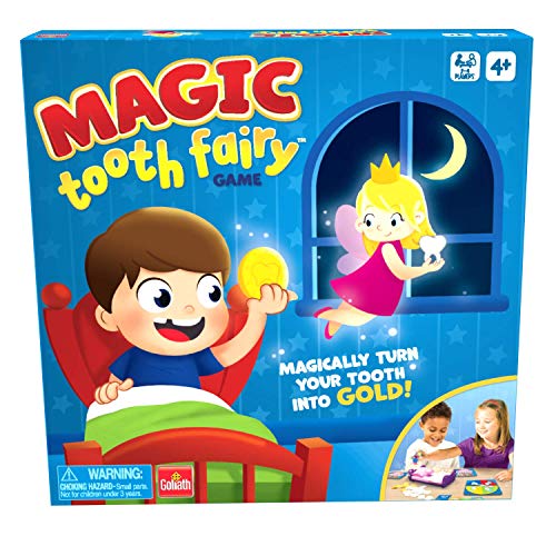Magic Tooth Fairy Game for Kids - Fun Family Board Game for Tooth Fairy Visits & Pretend Play - Perfect for Birthday Gifts & Indoor Family Game Nights