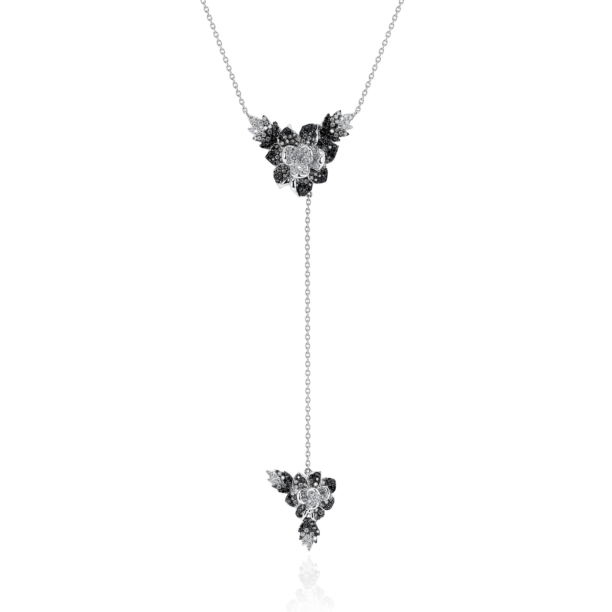 Ombré Napoleon Necklace for Women - Elegant Gradient Crystal Pendant Jewelry Gift for Her | Perfect for Parties, Weddings & Special Occasions