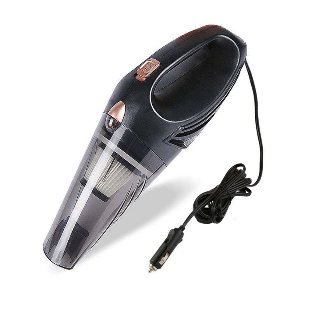 12V High Power Portable Car Vacuum Cleaner - Wet & Dry Auto Vacuum for Cars, Trucks & SUVs (Black) | Ideal for Cleaning Seats, Carpets & Pet Hair