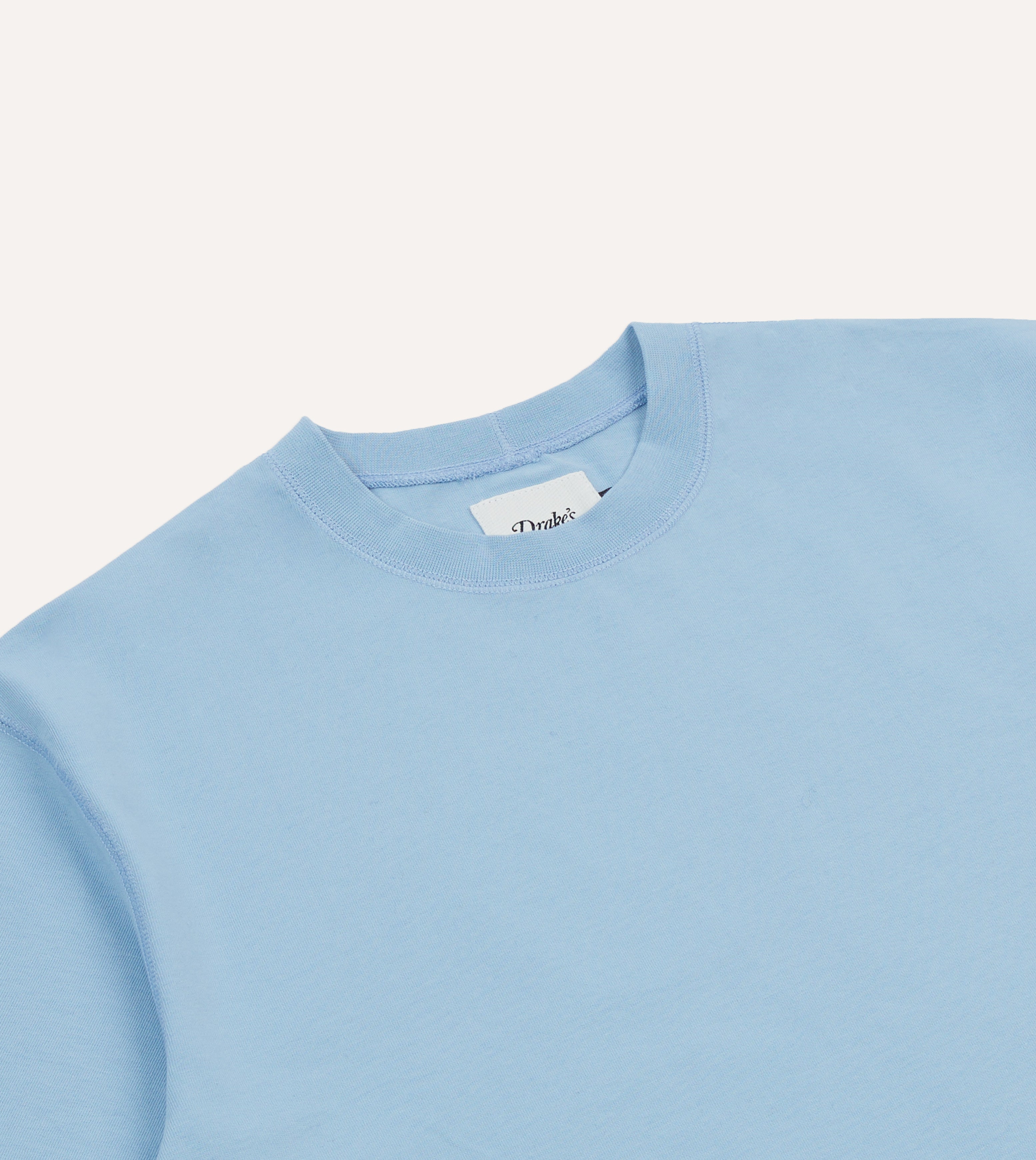 Drake's & New Balance Blue Graphic T-Shirt for Men - Stylish Casual Tee for Streetwear, Gym & Everyday Outfits