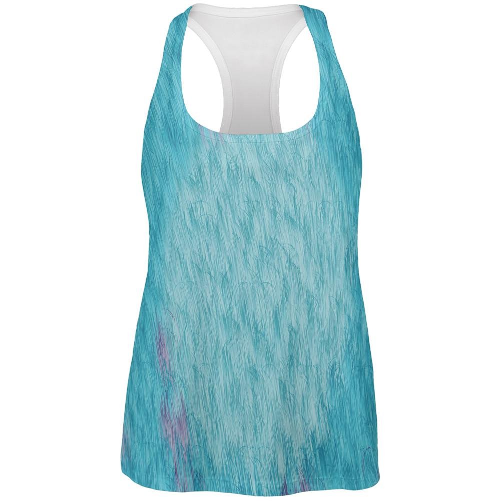 Halloween Cuddly Monster Costume - Women's Workout Tank Top (Multi, X-Large) | Fun Party Outfit, Cosplay & Spooky Costume Events