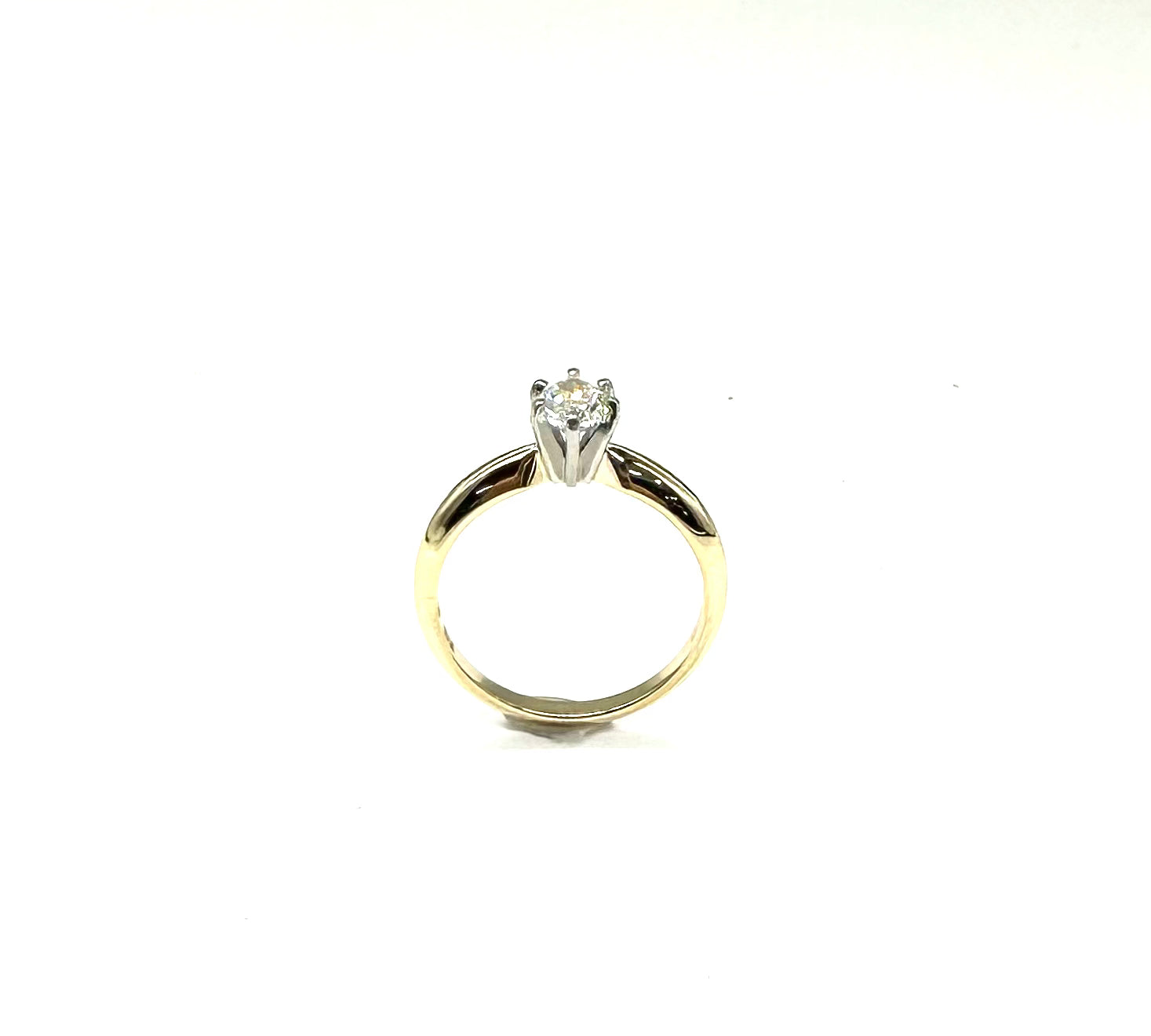 1/2 Carat Oval Solitaire Diamond Ring for Women - Elegant Engagement & Wedding Band, Perfect for Proposals, Anniversaries, and Special Occasions