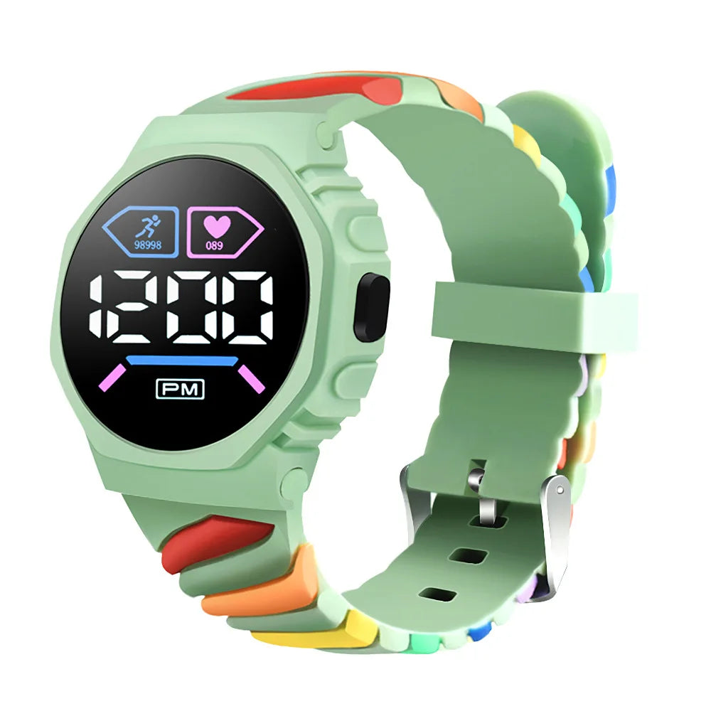 Digital Wristwatch for Men & Women - Waterproof Smart Watch with Fitness Tracker, Heart Rate Monitor & Sleep Tracking - Perfect for Running, Swimming & Everyday Use
