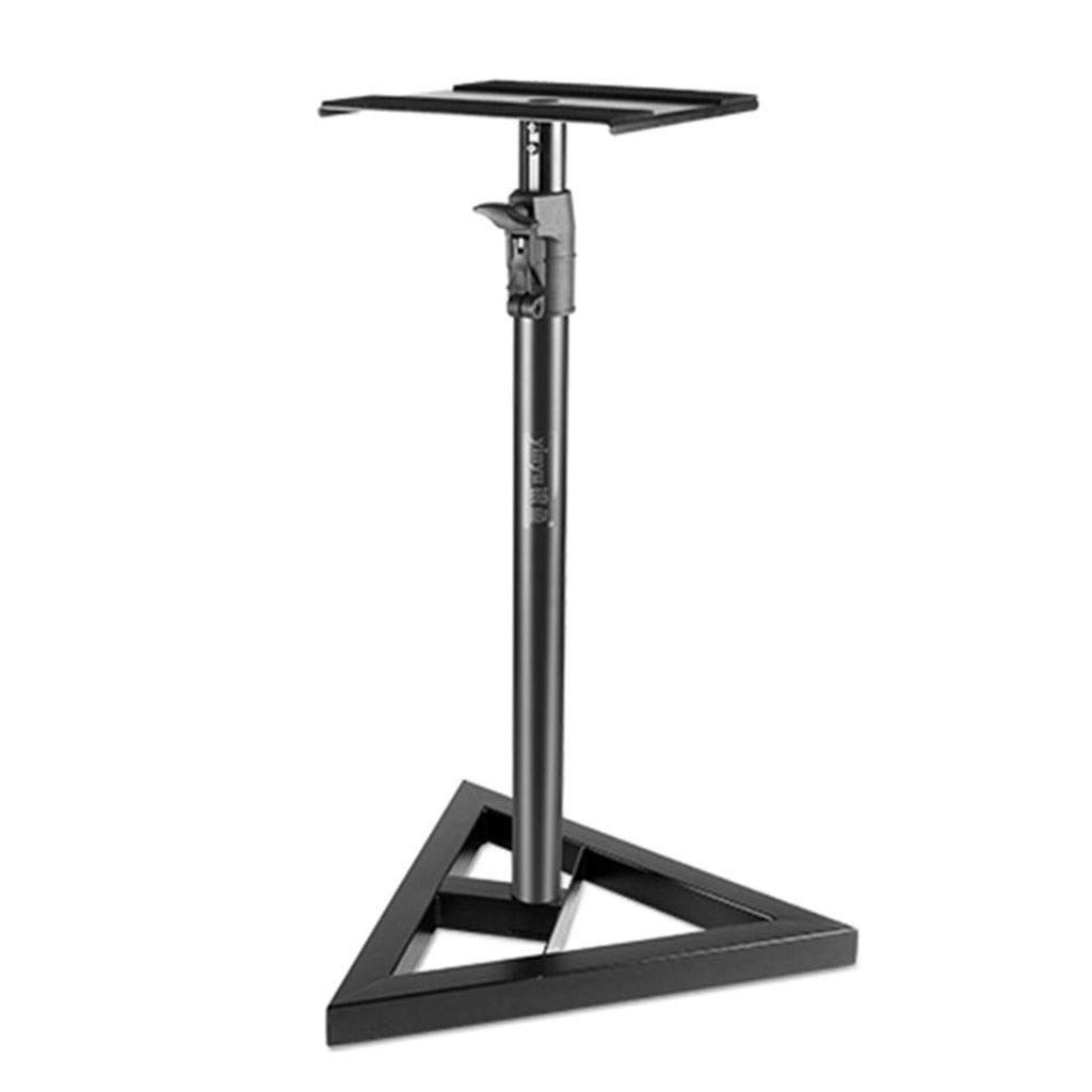 Professional Heavy Duty Studio Monitor Speaker Stands - Adjustable Height 70-110cm, Metal Floor Stand for Surround Sound & Bookshelf Speakers - Perfect for Home Theater, Music Studios & DJ Setups (1 Pack, 70x110cm)