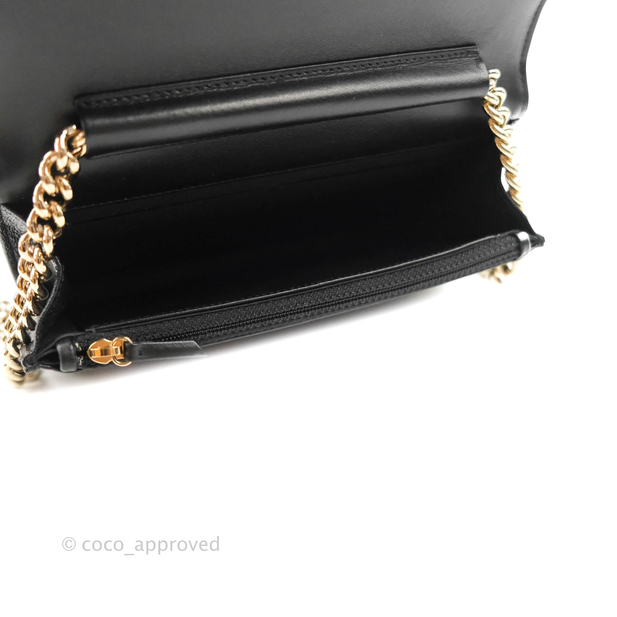 Chanel Chevron Boy Wallet On Chain Black Caviar Gold Hardware - Luxury Crossbody Bag for Women, Perfect for Evening Out & Special Occasions