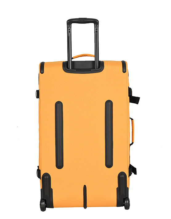 TOSCA TCA970 DELTA 28 Upright Duffle Bag - Yellow | Premium Travel Luggage for Gym, Sports & Weekend Getaways