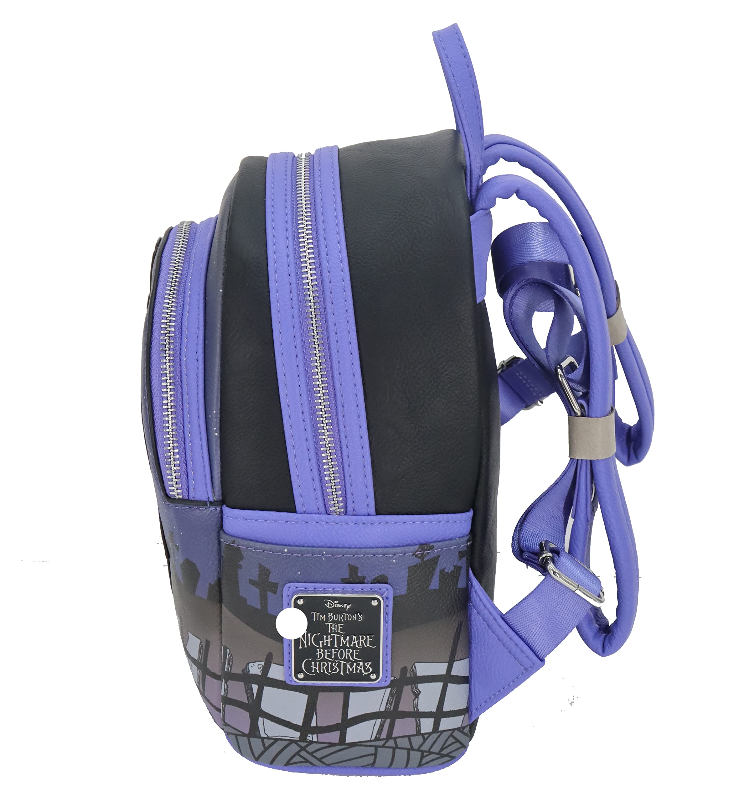 Loungefly Nightmare Before Christmas Zero Doghouse Crossbody Bag - Disney Themed Double Strap Shoulder Purse for Women | Perfect for Halloween, Cosplay & Disney Park Outfits