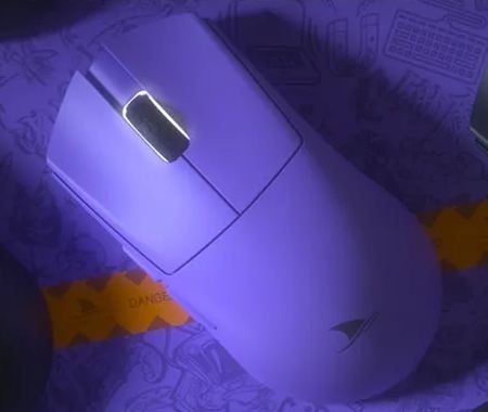 Darmoshark M3 S Varun 2.4GHz Wireless Gaming Mouse with 2000Hz Polling Rate - Lightweight Ergonomic Design for PC & Mac - Purple (Perfect for FPS, MOBA & Esports Gaming)