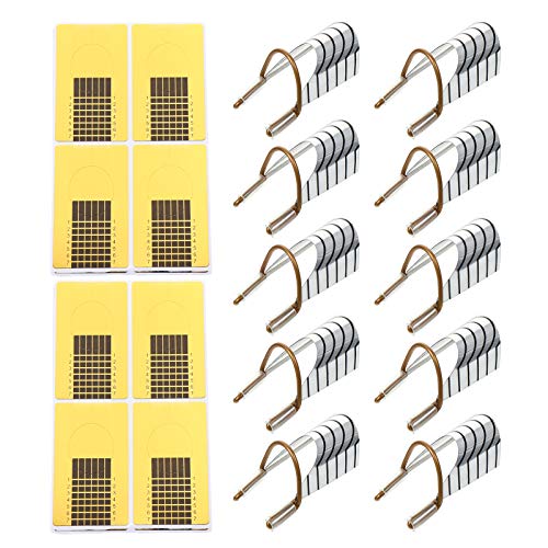 1 Set Stylish Nail Art Stickers & Forms - DIY Manicure Extension Kit for Acrylic Nails, French Tips & Nail Art Designs | Perfect for Home Salon, Party Glam & Gift Giving