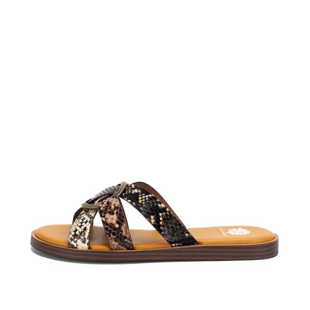 Beatriz Women's Yellow Box Sandals - Comfortable & Stylish Summer Casual Shoes for Beach, Walking, and Outdoor Activities