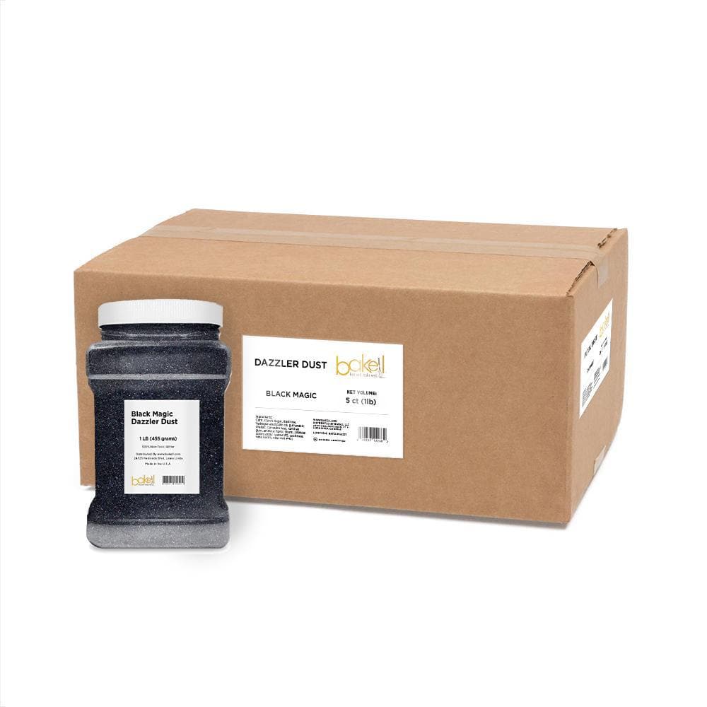 Black Magic Dazzler Dust® - Premium Cosmetic Glitter for Face & Body - Wholesale Bulk Purchase for Makeup Artists, Festival Goers & DIY Crafts