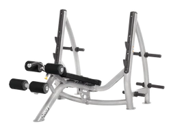 CF 3177A Decline Olympic Bench - Adjustable Weight Bench for Home Gym, Strength Training & Full-Body Workouts - Perfect for Decline Press, Sit-Ups & Ab Exercises